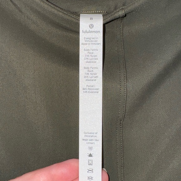 LULULEMON Here To There High Rise 7/8 Pant Size 8 - Picture 8 of 12